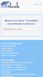 Mobile Screenshot of prestadomicile.com